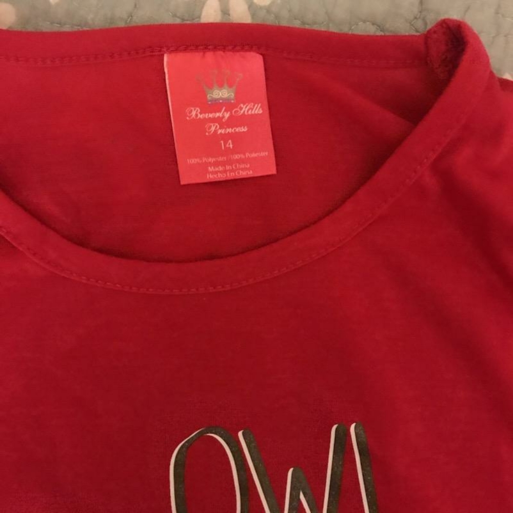 Beverly Hills Princess Children's Graphic Shirt - Picture 2 of 2